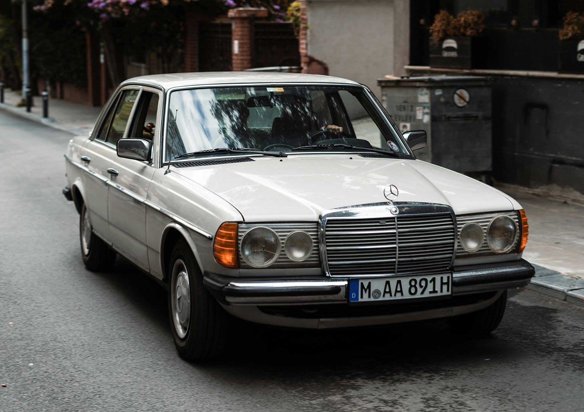 Mercedes-Benz W123 Parked on the Street